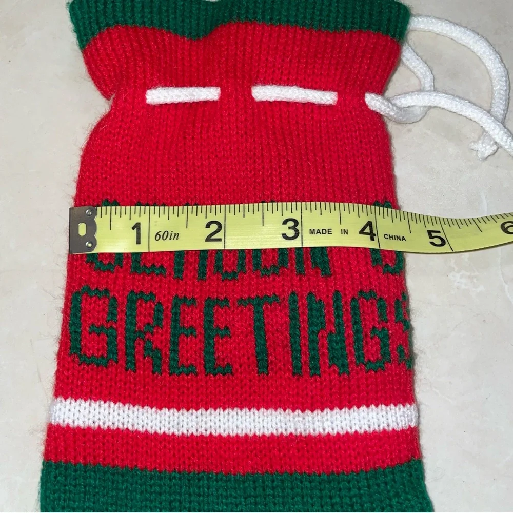 Season’s Greetings Gift Bag Pouch